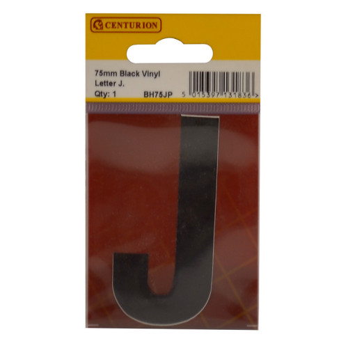 Condensed Style Vinyl Letter J BH75JP