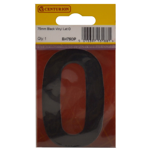 Condensed Style Vinyl Letter O (10pk) BH75O/10