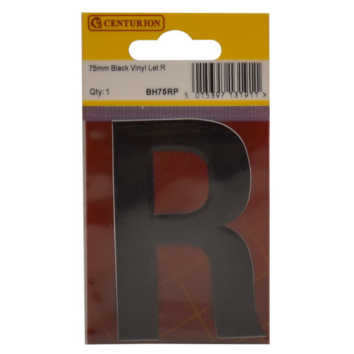 Condensed Style Vinyl Letter R BH75RP