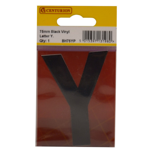 Condensed Style Vinyl Letter Y BH75YP