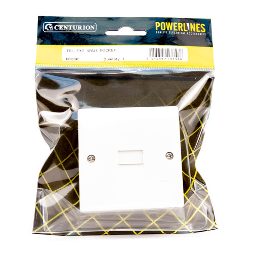 Surface Mounted Secondary Telephone Wall Socket