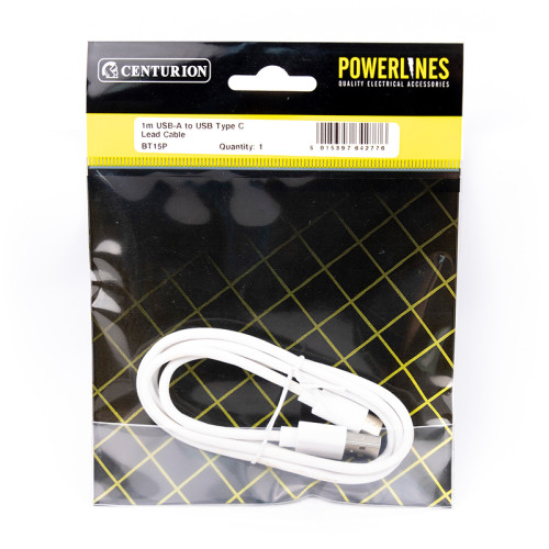 1M USB-A to USB-C Cable