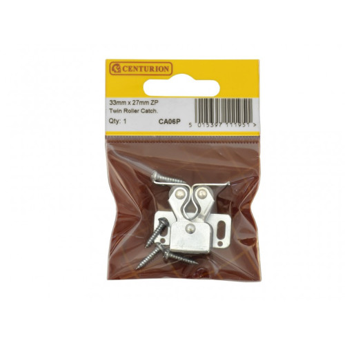 33mm x 27mm ZP Twin Roller Catch