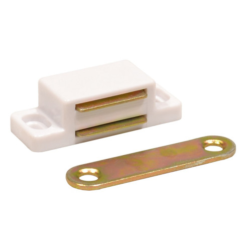 45mm White Medium Magnetic Catch