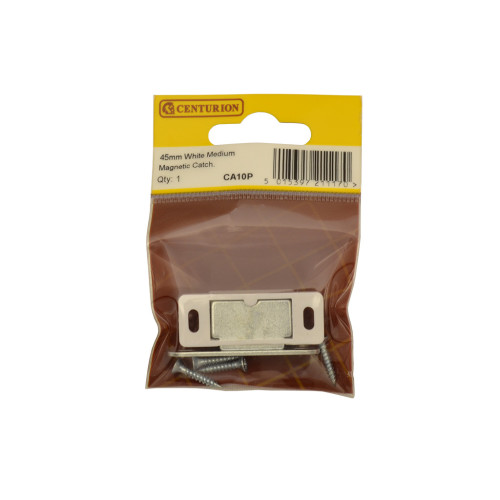 45mm White Medium Magnetic Catch