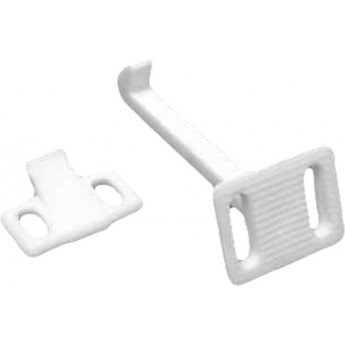 60mm White Plastic Kiddiguard Catch