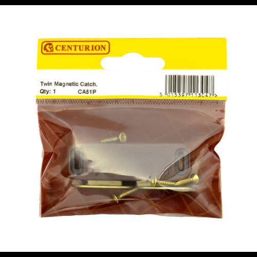 70mm Brown Twin Magnetic Catch