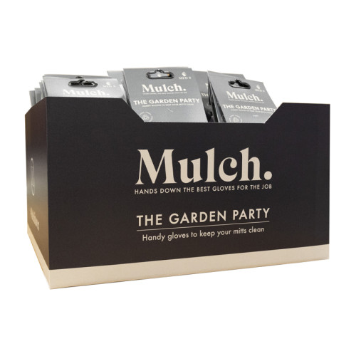 Mulch Garden Party - Counter Display Units (12 packs of 3 + 1 display box)