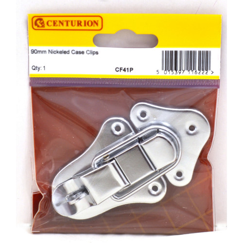 Centurion Case Clips, 90mm, Nickel Plated, CF41P
