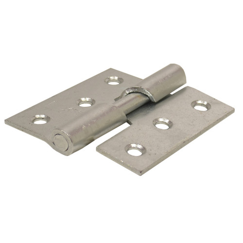 Steel Rising Butt Hinges, Left, Zinc Plated, 76mm