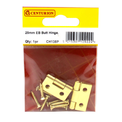 25mm EB Steel Butt Hinge (1 pair)