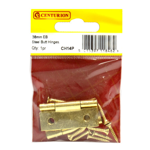 38mm EB Steel Butt Hinge (1 pair)