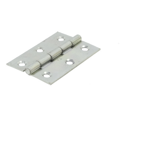 Steel Butt Hinges, Zinc Plated, 75mm