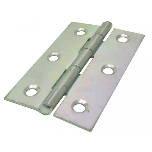 Steel Butt Hinges, Zinc Plated, 65mm
