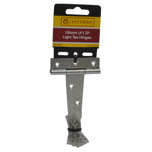 Light Tee Hinges, Zinc Plated, 102mm