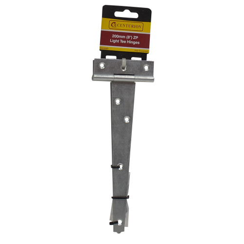 Light Tee Hinges, Zinc Plated, 200mm