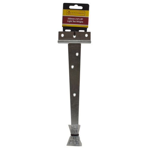 Light Tee Hinges, Zinc Plated, 250mm