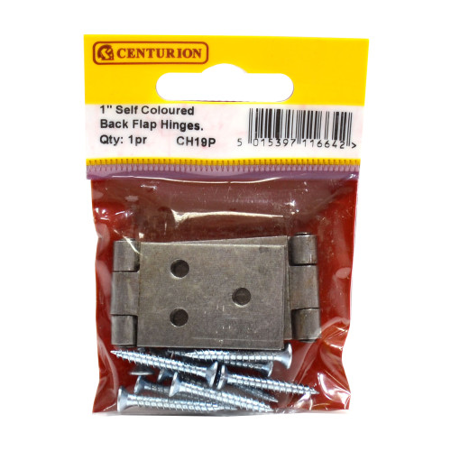 25mm (1") SC Steel Backflap Hinge (1 pair)