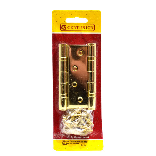 102 x 76mm (4 x 3") 2BB EB G13 Stainless Steel Butt Hinges