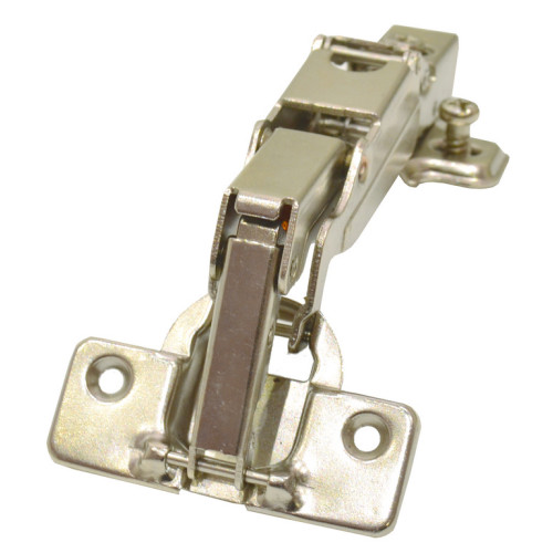 Soft Close Clip On Sprung Concealed Hinges 165Â°, Nickel Plated, 35mm