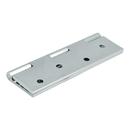 Solid Drawn Brass Butt Hinges, Chrome Plated, 102mm x 61mm