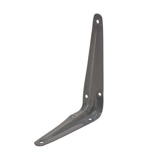 London Type Shelf Brackets, Grey Finish, 125mm x 100mm