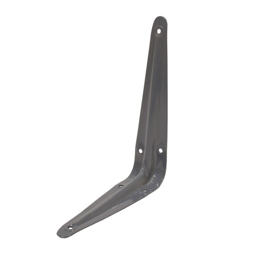 London Type Shelf Brackets, Grey Finish, 150mm x 125mm