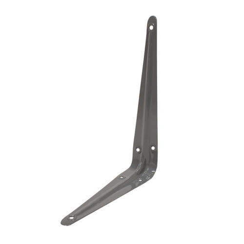 London Type Shelf Brackets, Grey Finish, 225mm x 175mm