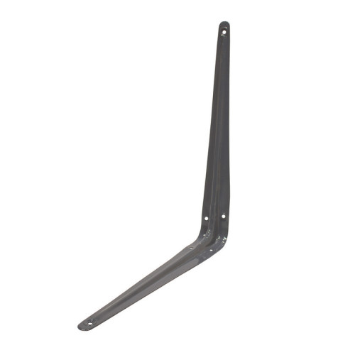 London Type Shelf Brackets, Grey Finish, 350mm x 300mm