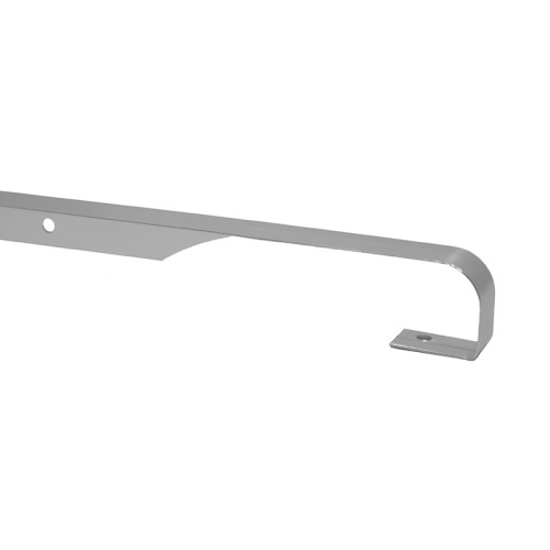 40mm Matt Silver Straight Worktop Jointing Section