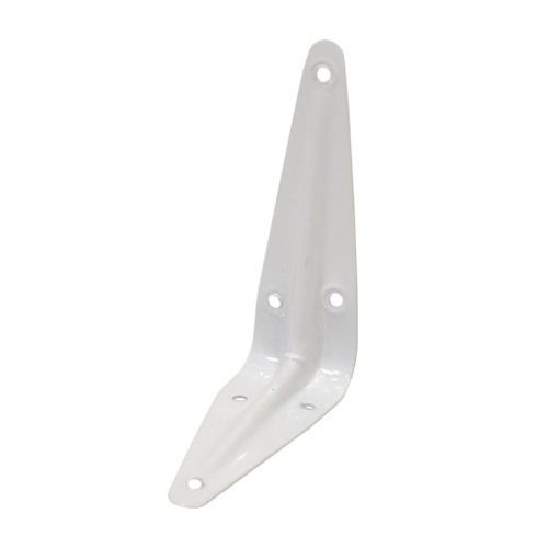 London Type Shelf Brackets, White Finish, 100mm x 75mm