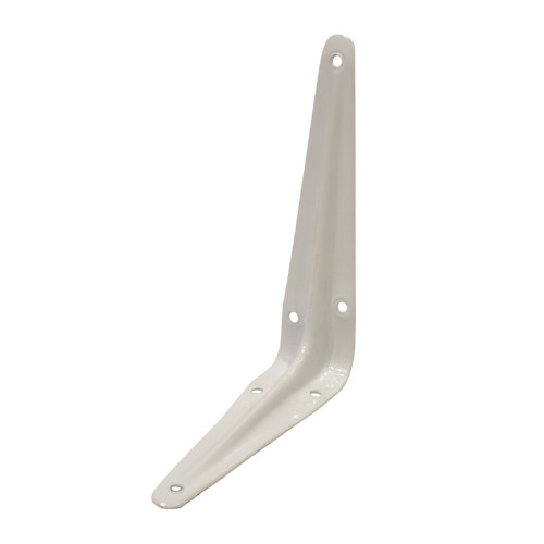 London Type Shelf Brackets, White Finish, 125mm x 100mm