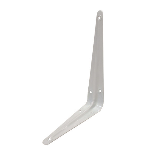 London Type Shelf Brackets, White Finish, 225mm x 175mm