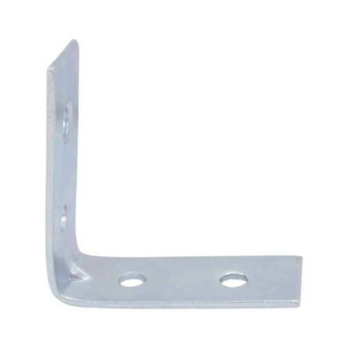 Repair Shop Corner Brace - Zinc Plated - 100mm - 3pk