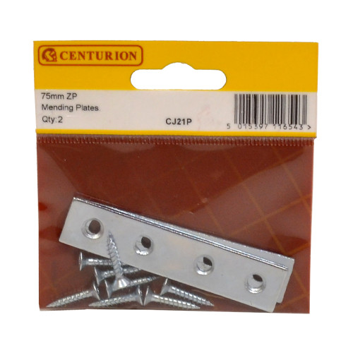 75mm ZP Mending Plate (Pack of 2)