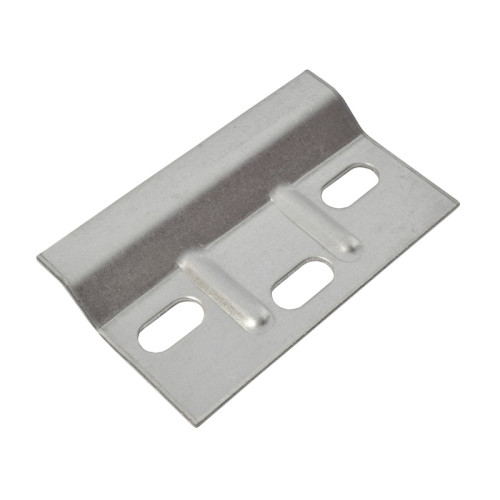 68.5 x 38mm BZP Ribbed Wall Plate