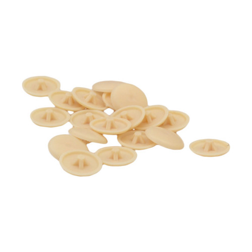 Beige Pozi Screw Cover Caps