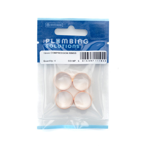15mm Compression Rings (Pack of 4)