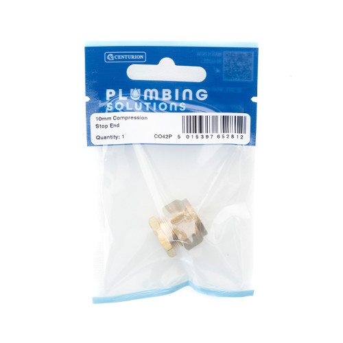10mm Brass Compression Stop End