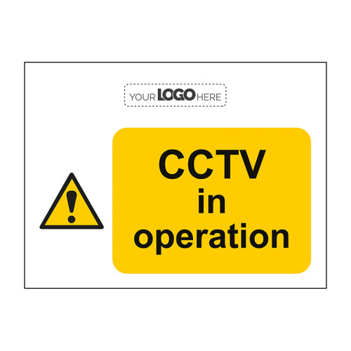 Construction Sign: CCTV in operation - CRX (600 x 400mm)