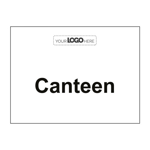 Construction Sign: Canteen - CRX (400 x 300mm)