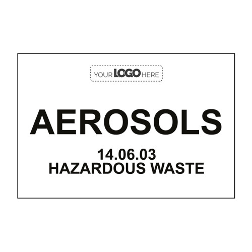 Construction Sign: AEROSOLS 14.06.03 - CRX (600 x 400mm)