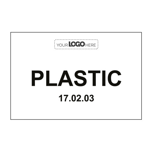 Construction Sign: PLASTIC 17.02.03 - CRX (600 x 400mm)