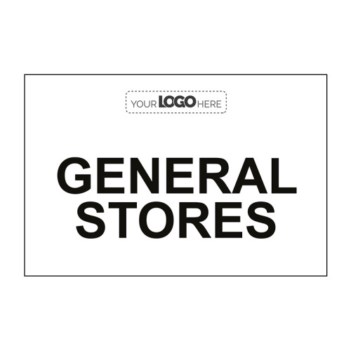Construction Sign: GENERAL STORES - CRX (600 x 400mm)