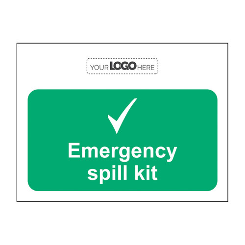 Construction Sign: Emergency spill kit - CRX (400 x 300mm)