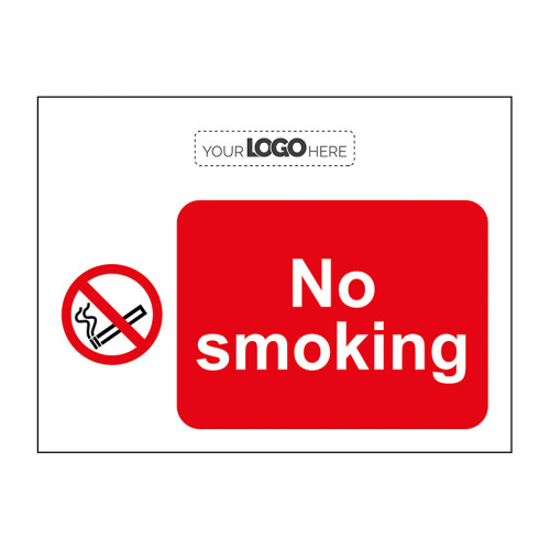 Construction Sign: No smoking - CRX (600 x 400mm)