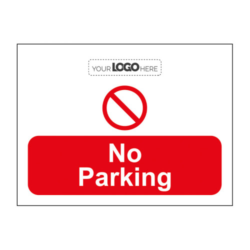 Construction Sign: No parking - CRX (400 x 300mm)