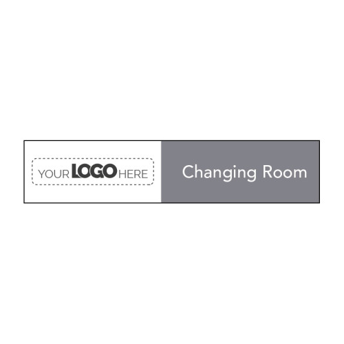 Construction Sign: Changing Room - PP (250 x 50mm)