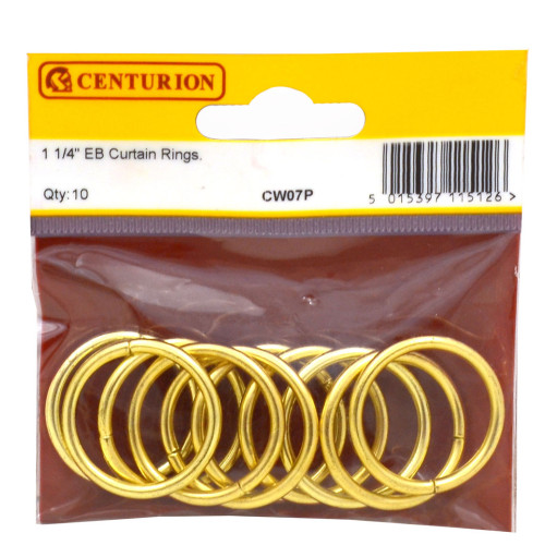 32mm EB Curtain Rings (Pack of 10)