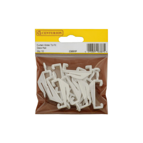 Curtain Glider To Fit Deco Rail (Pack of 10)